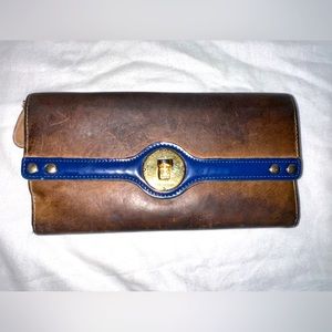 Authentic Vintage BALENCIAGA Long Leather Wallet
